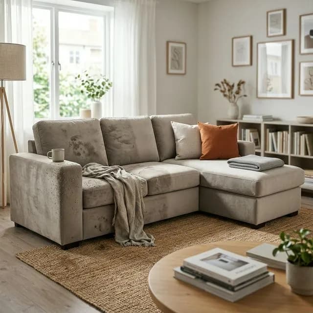 Limpeza profissional de estofos